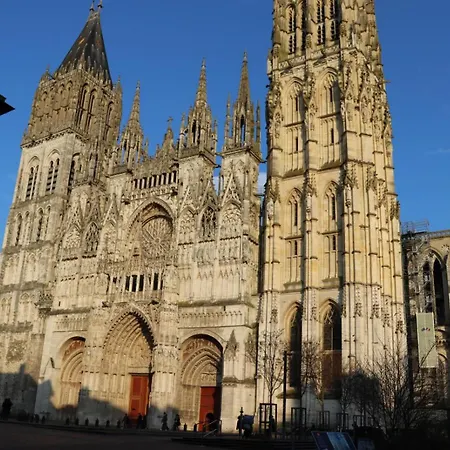 شقة L'oasis Rouennaise - Wifi 1gbit - Gare 2min - Cathedrale 5min روان