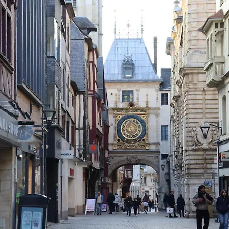 Apartment L'oasis Rouennaise - Wifi 1gbit - Gare 2min - Cathedrale 5min *