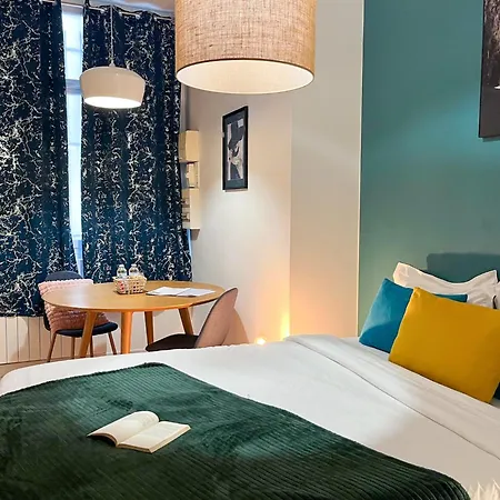 Apartment L'oasis Rouennaise - Wifi 1gbit - Gare 2min - Cathedrale 5min